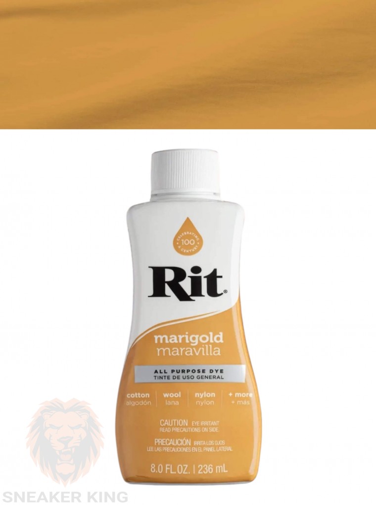 Барвник для натуральних тканин RIT All-Purpose Dye Marigold (золотисто-помаранчевий), 236 мл